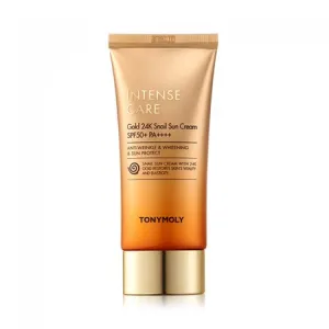 TONYMOLY Intense Care Gold 24k Snail Sun Cream واقي شمس