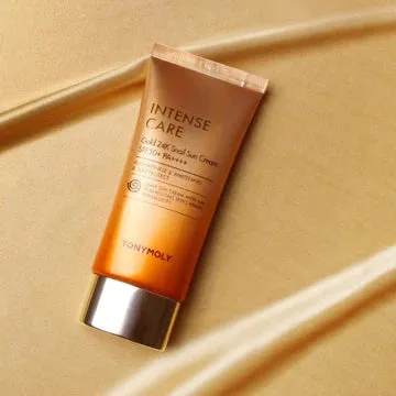 TONYMOLY Intense Care Gold 24k Snail Sun Cream واقي شمس