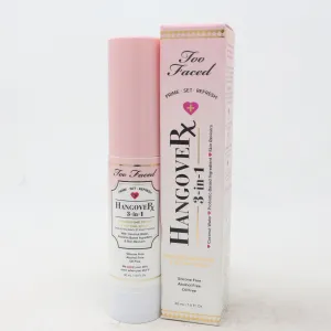 Too Faced Hangover Replenishing Primer & Setting Spray  1.0oz/30ml New With Box