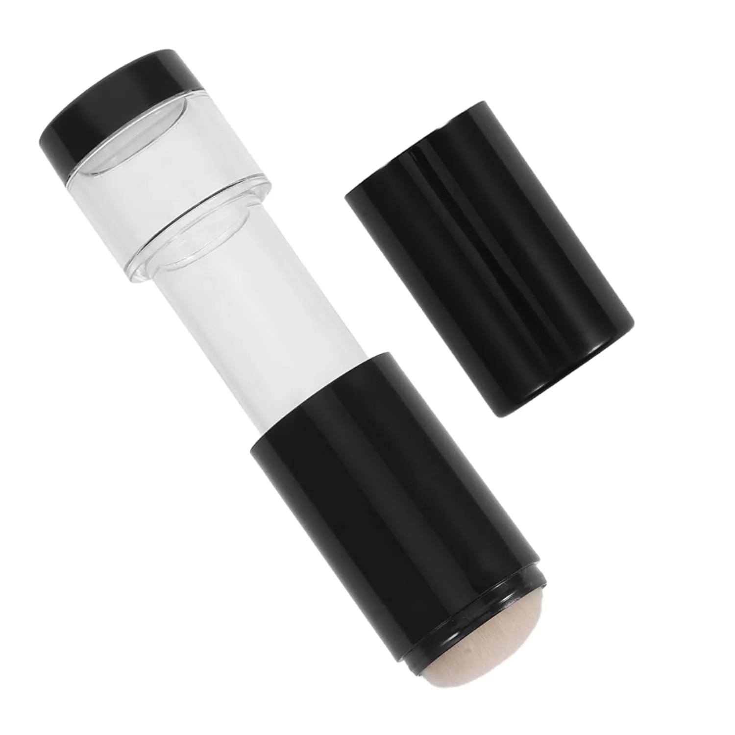Travel Foundation Brush Portable Makeup Brush Loose Powder Bottle Compact Makeup Tool