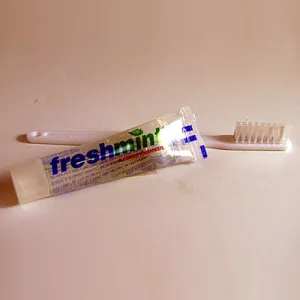 Travel Toothbrush, Toothpaste
