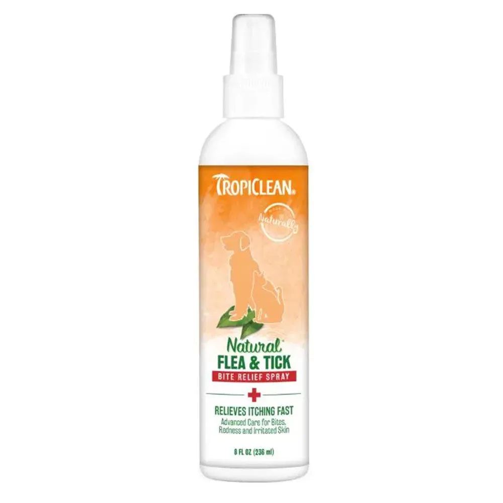 TropiClean Flea and Tick Bite Relief Spray