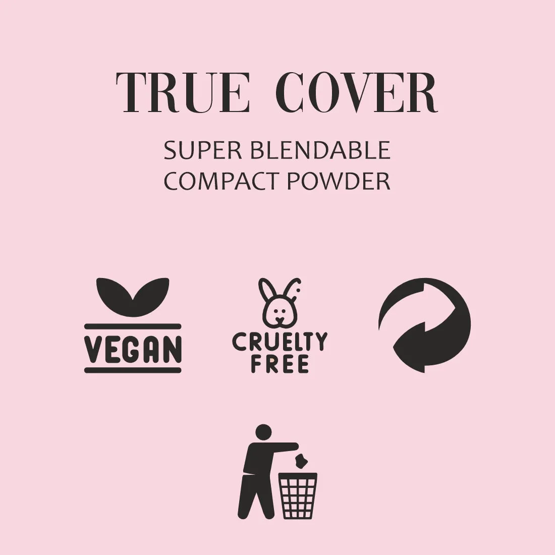 True Cover Super Blendable Compact Powder With SPF-20, Jojoba Oil & Vitamin E