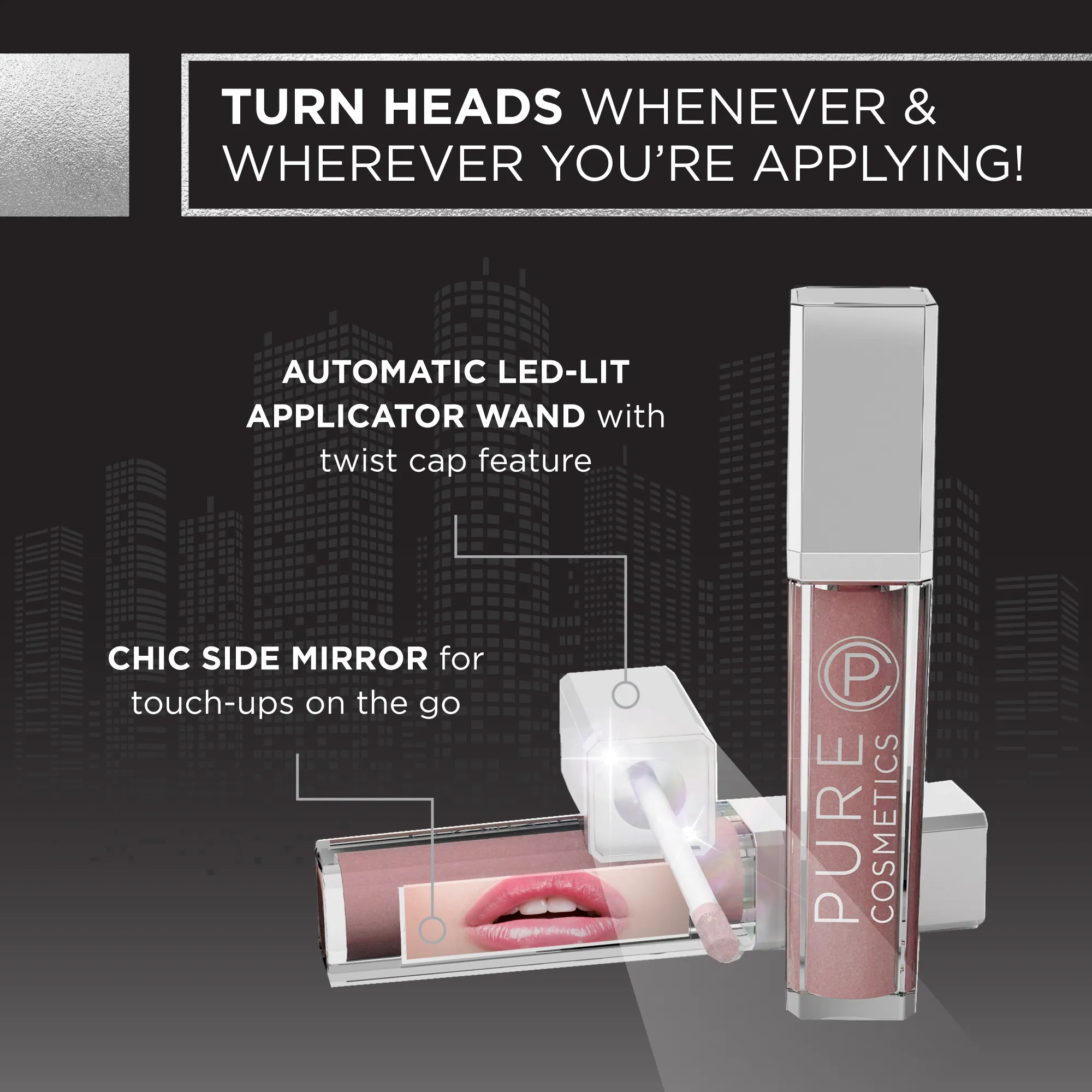 Twist Top Pure Illumination Light Up Lip Gloss