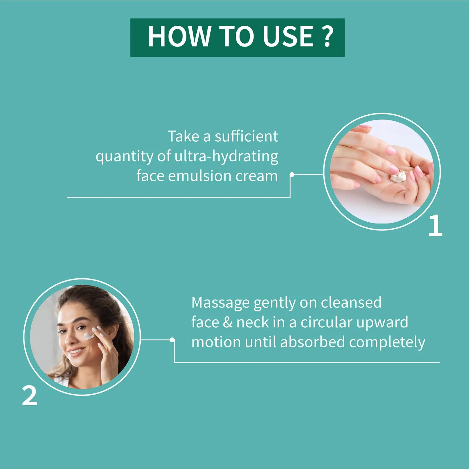Ultra Hydrating Face Emulsion Cream With Aloe Vera & Coconut Water- 60 g
