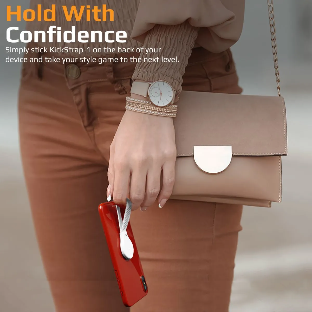 Ultra-Slim Multi-Function Finger Grip Stand