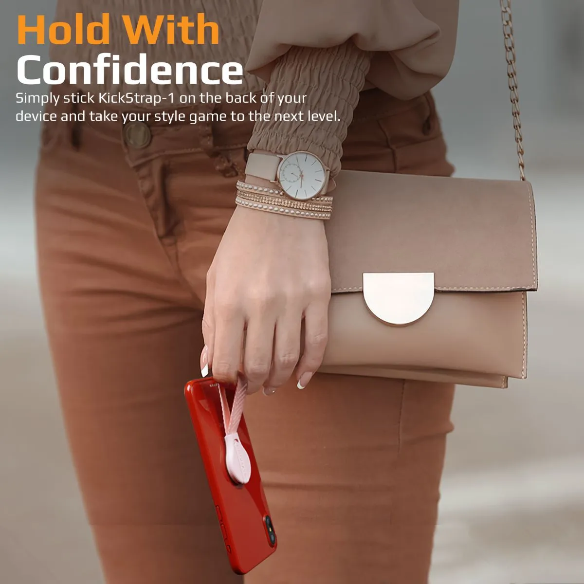 Ultra-Slim Multi-Function Finger Grip Stand