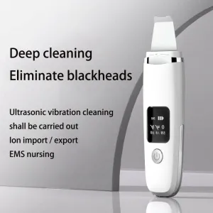 Ultrasonic Skin Shovel – Blackhead Removal & Deep Pore Cleansing Beauty Instrument