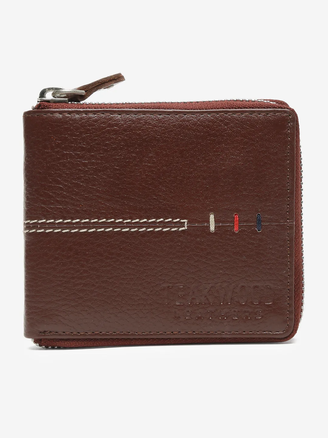 Unisex Brown Solid Leather Accessory Gift Set