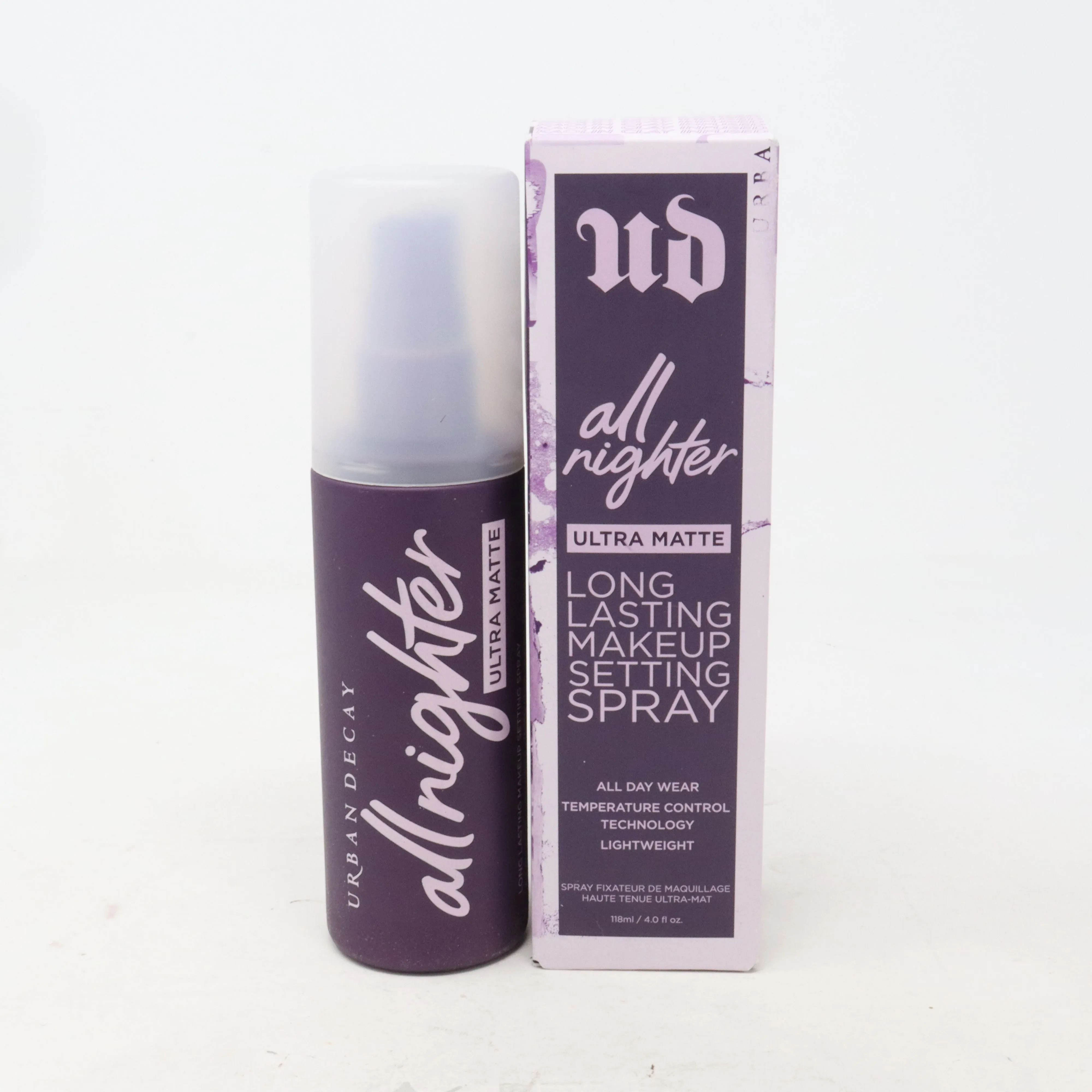 Urban Decay All Nighter Ultra Matte Makeup Setting Spray 4.0oz  New With Box