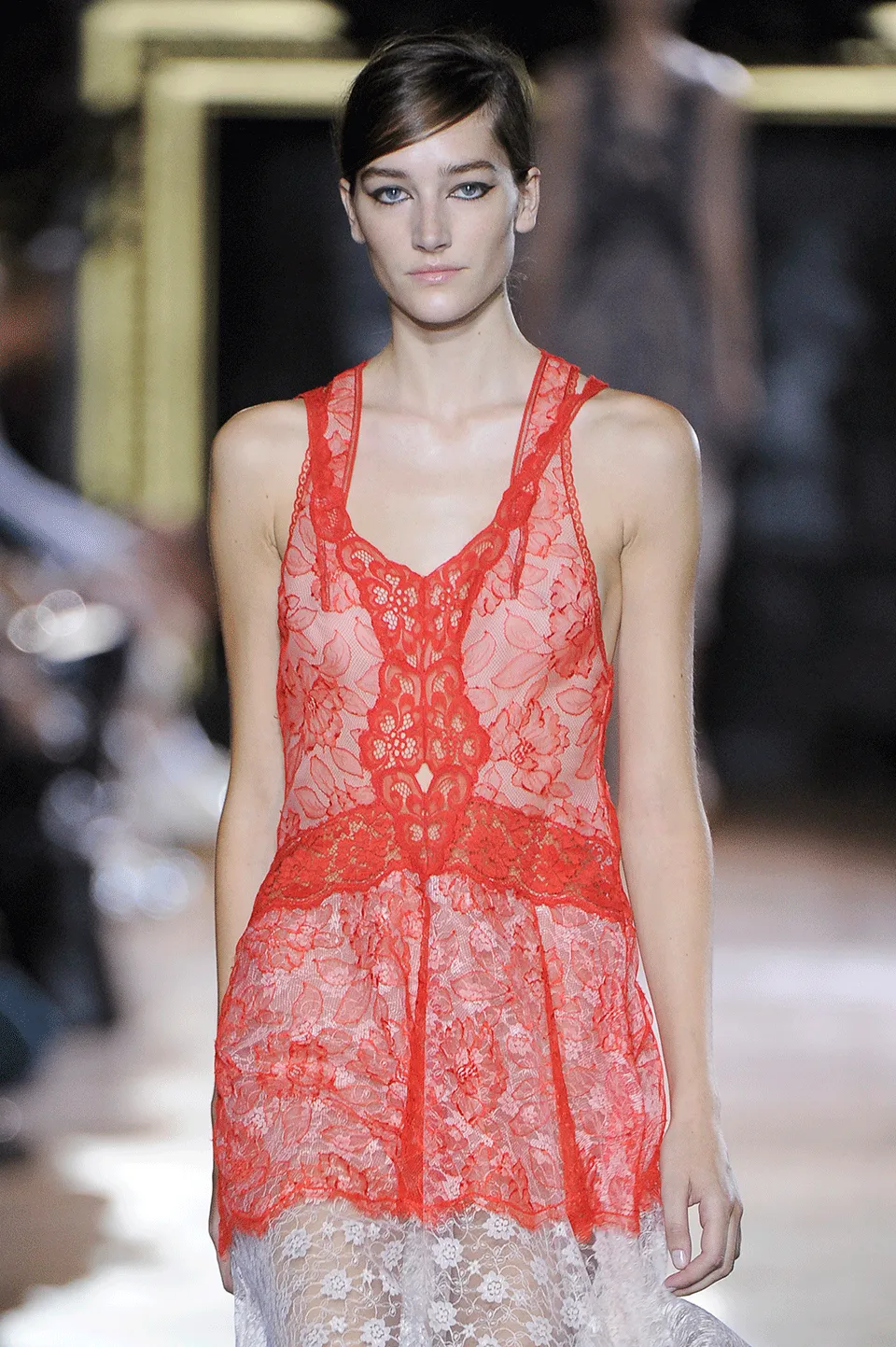 V-Neck Lace Dress