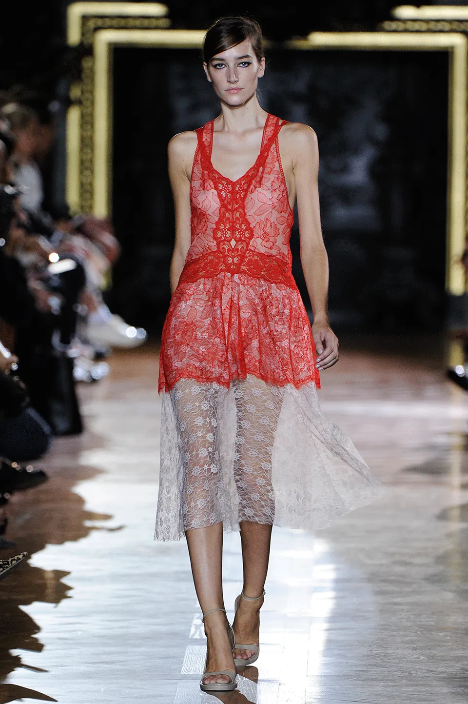 V-Neck Lace Dress