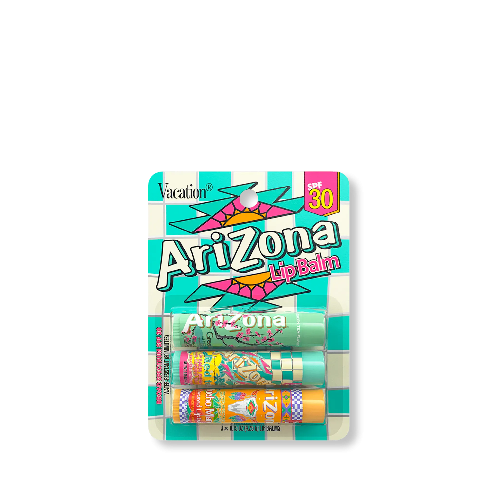Vacation AriZona Lip Balms SPF 30