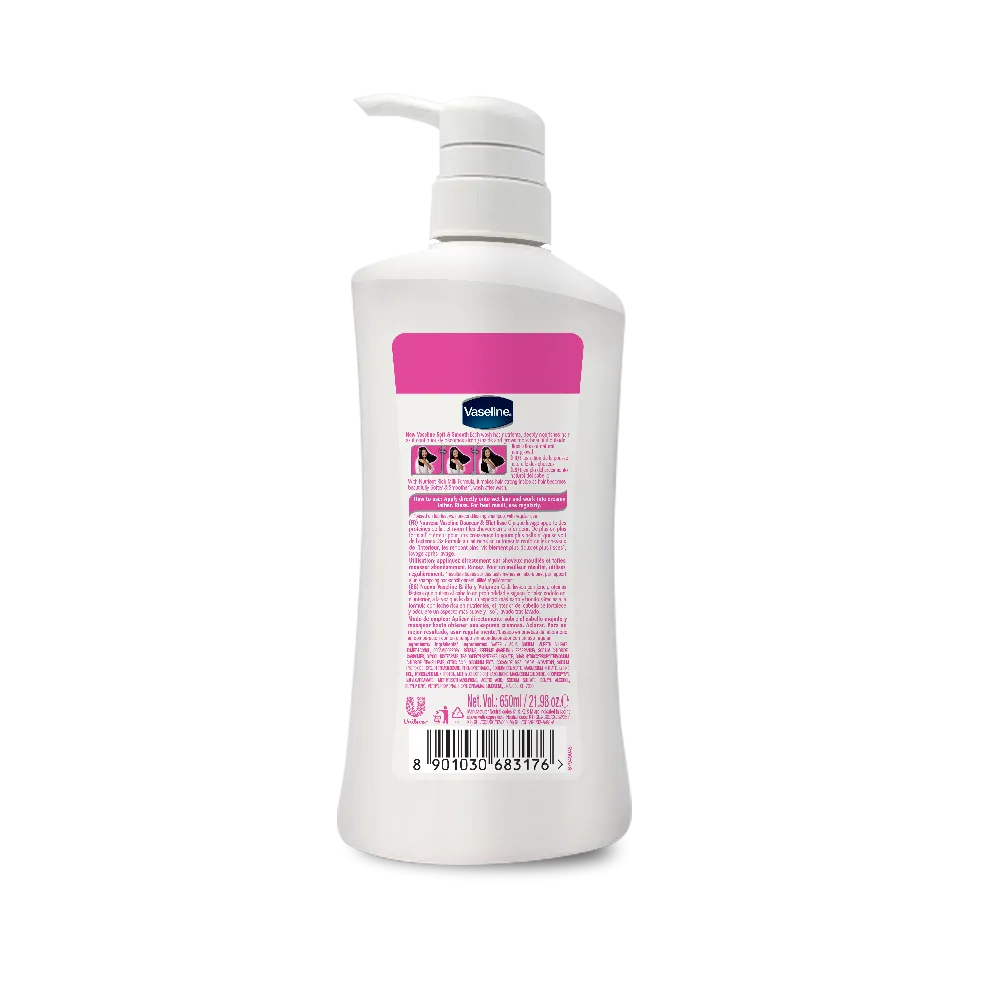 Vaseline Soft & Smooth Milk Nutrients Shampoo 650ml