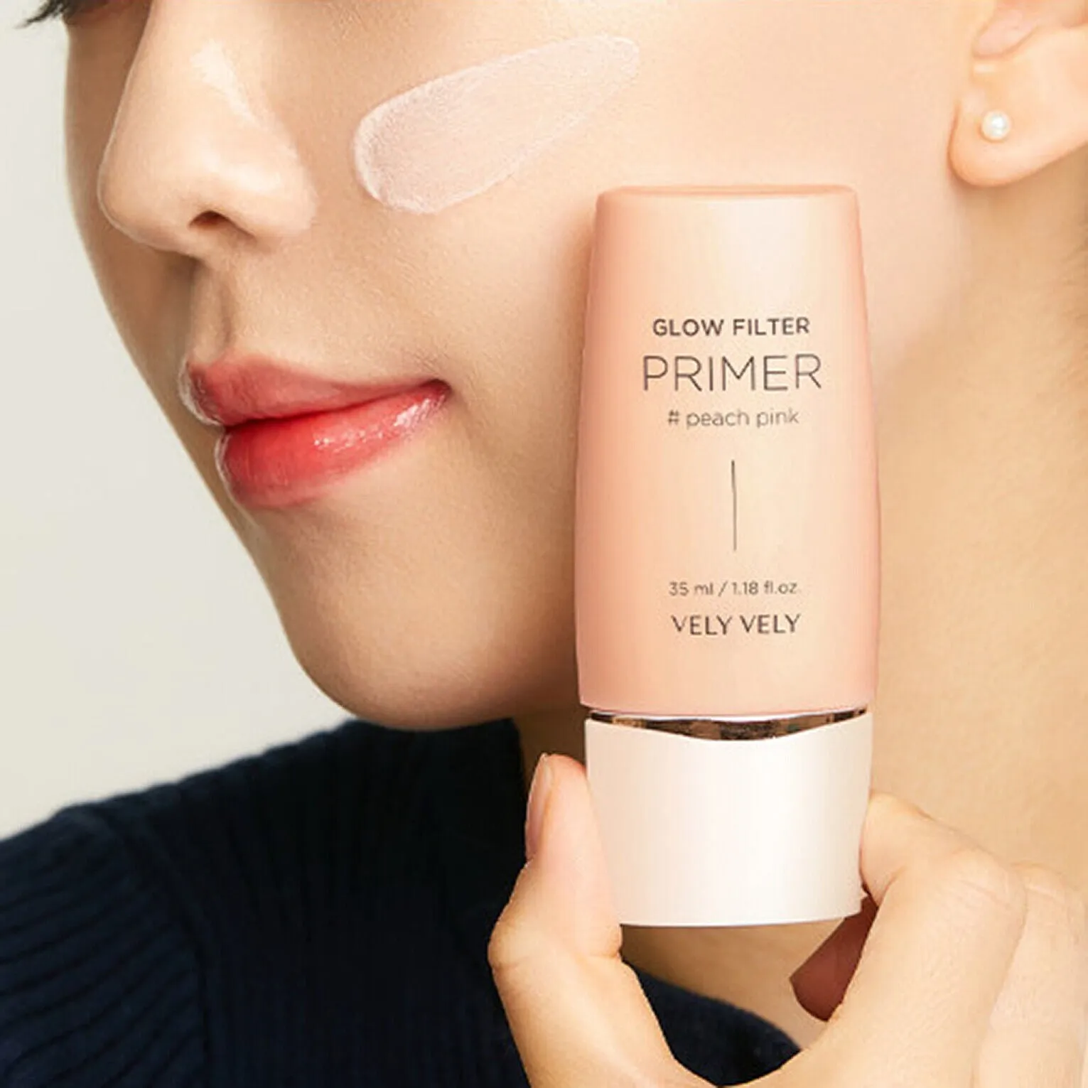 Vely Vely Glow Filter Primer #Peach Pink SPF 30 PA    