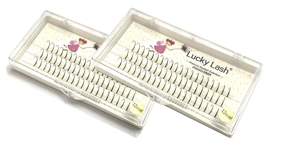 VenusFox A-Shape Professional Makeup Individual Lashes Cluster Lower Lashes Natural Fluffy False Eyelashes 3D Mink Eyelash Extension