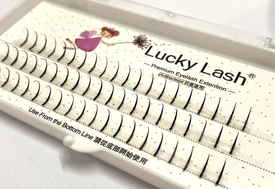 VenusFox A-Shape Professional Makeup Individual Lashes Cluster Lower Lashes Natural Fluffy False Eyelashes 3D Mink Eyelash Extension