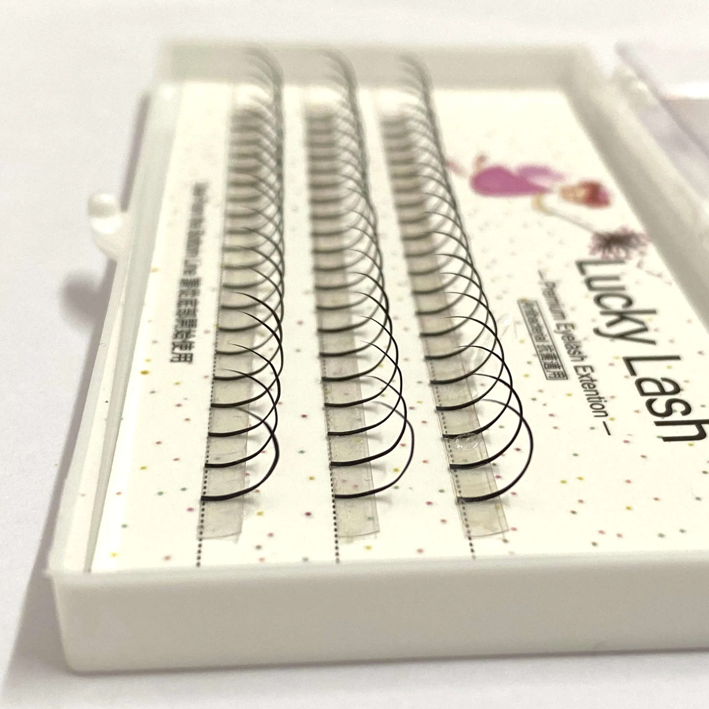 VenusFox A-Shape Professional Makeup Individual Lashes Cluster Lower Lashes Natural Fluffy False Eyelashes 3D Mink Eyelash Extension