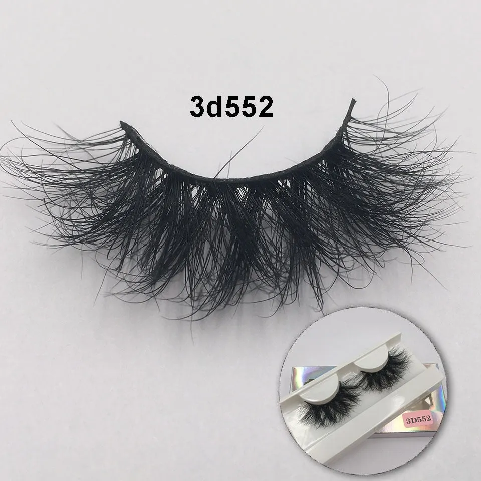 VenusFox Fluffy Mink Lashes Short Messy Wispy Natural Eyelashes 10mm-18mm Hamdmade Real 3D Mink Eyelashes Makeup False Lashes