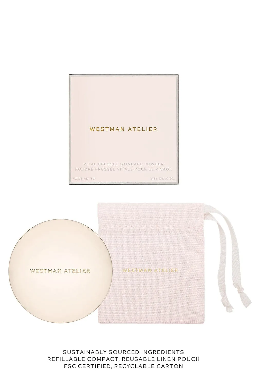 Vital Pressed Skincare Powder - Translucent