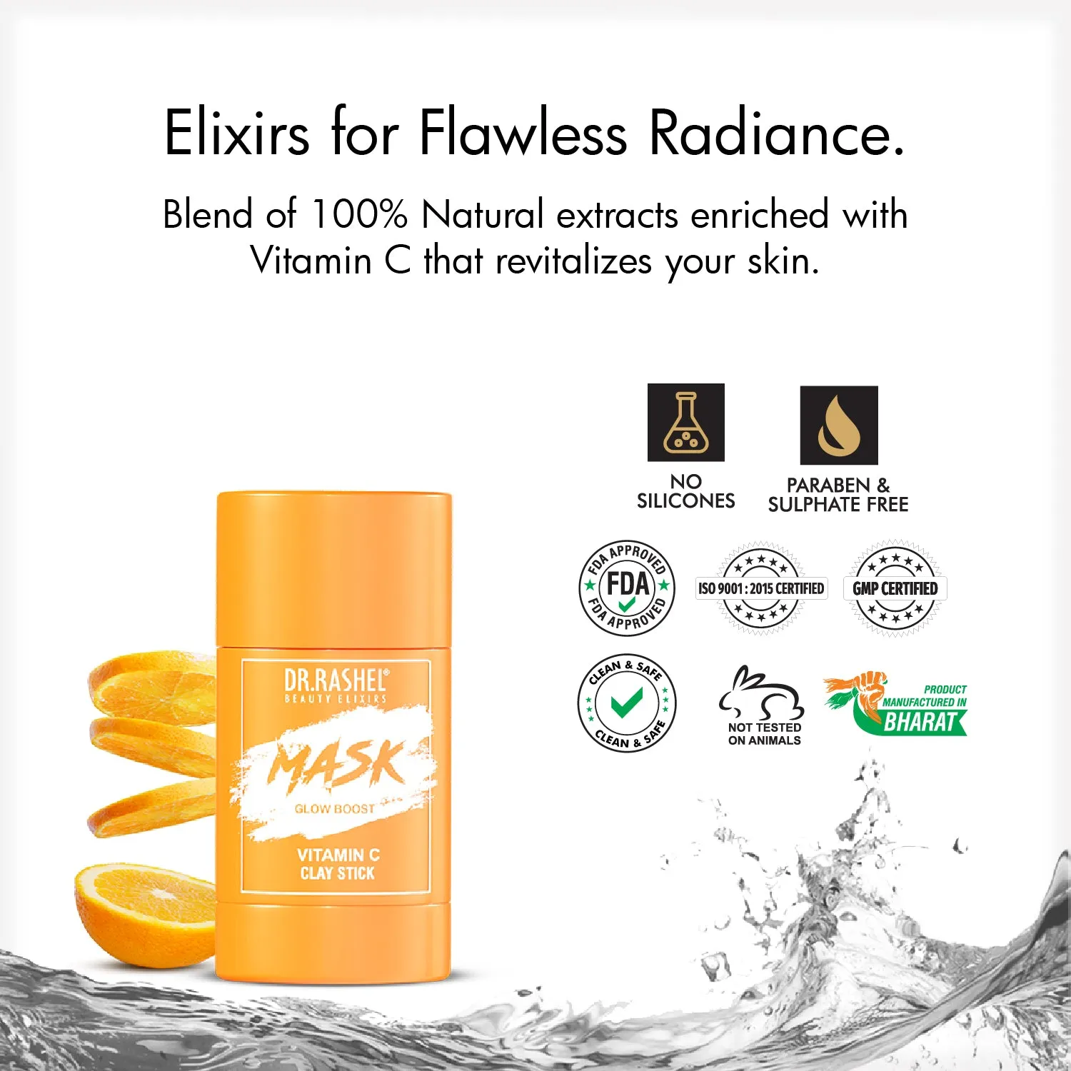 Vitamin C Clay Stick Mask for Glowing Face