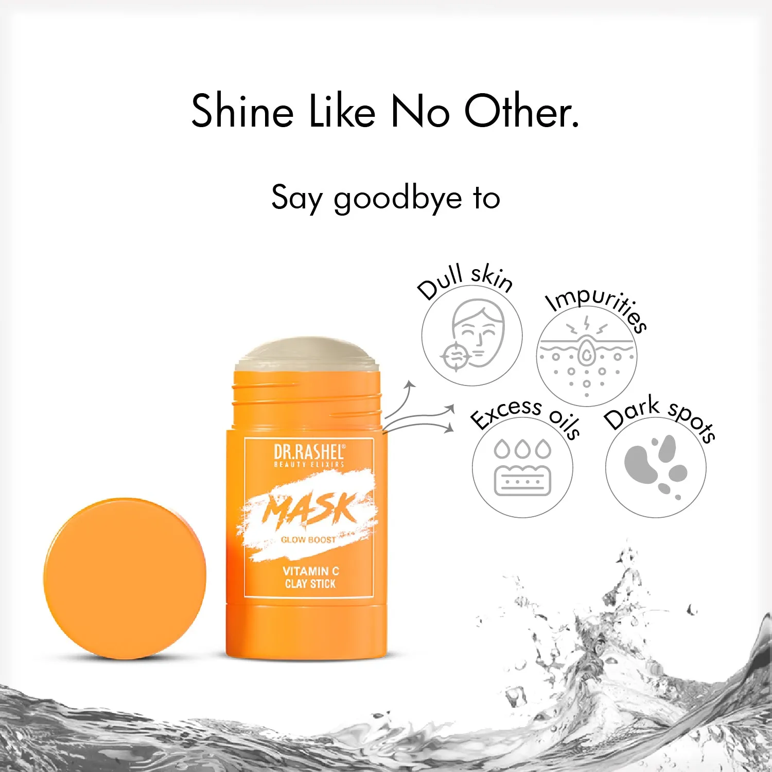 Vitamin C Clay Stick Mask for Glowing Face