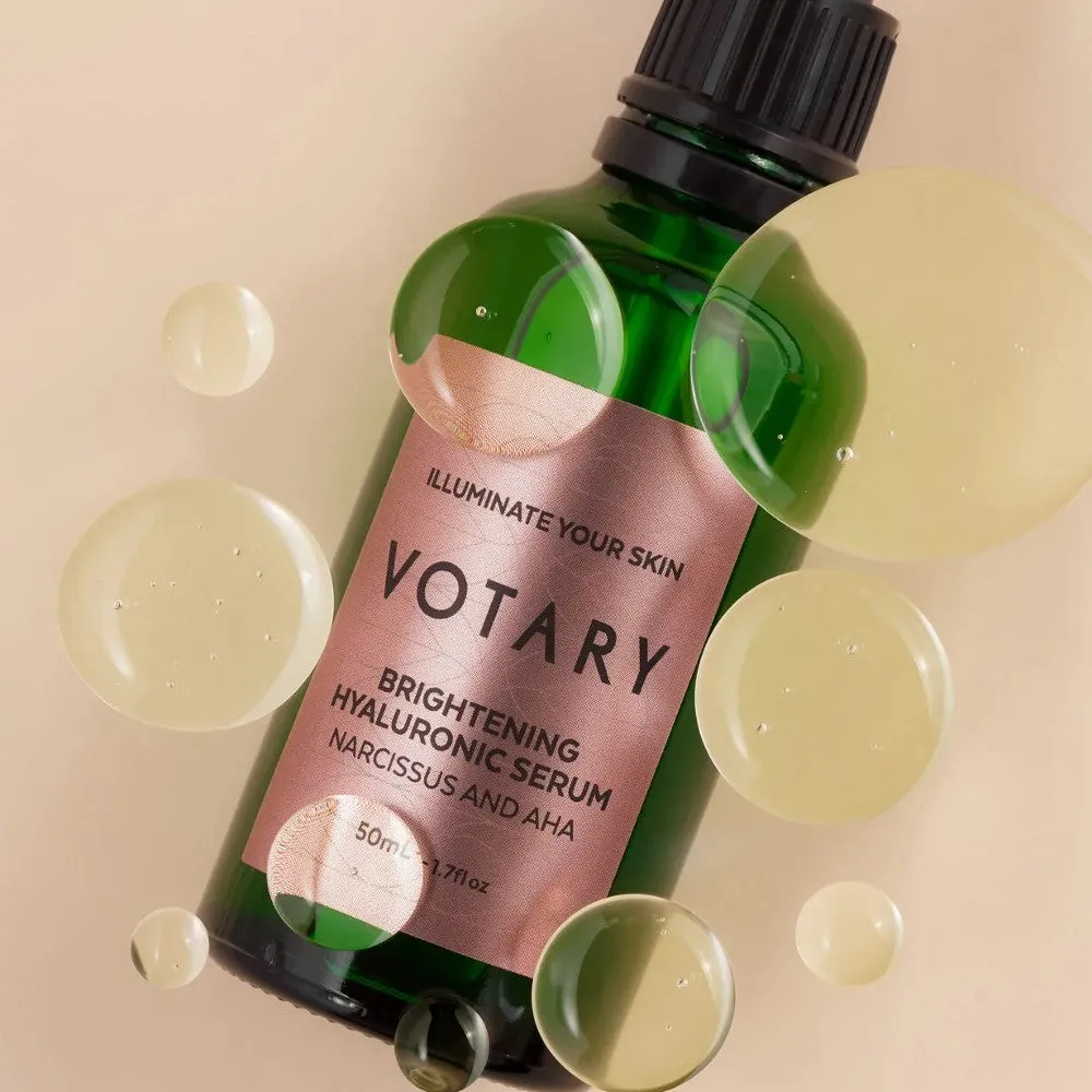VOTARY Brightening Hyaluronic Serum - Narcisuss and AHA | 50ml