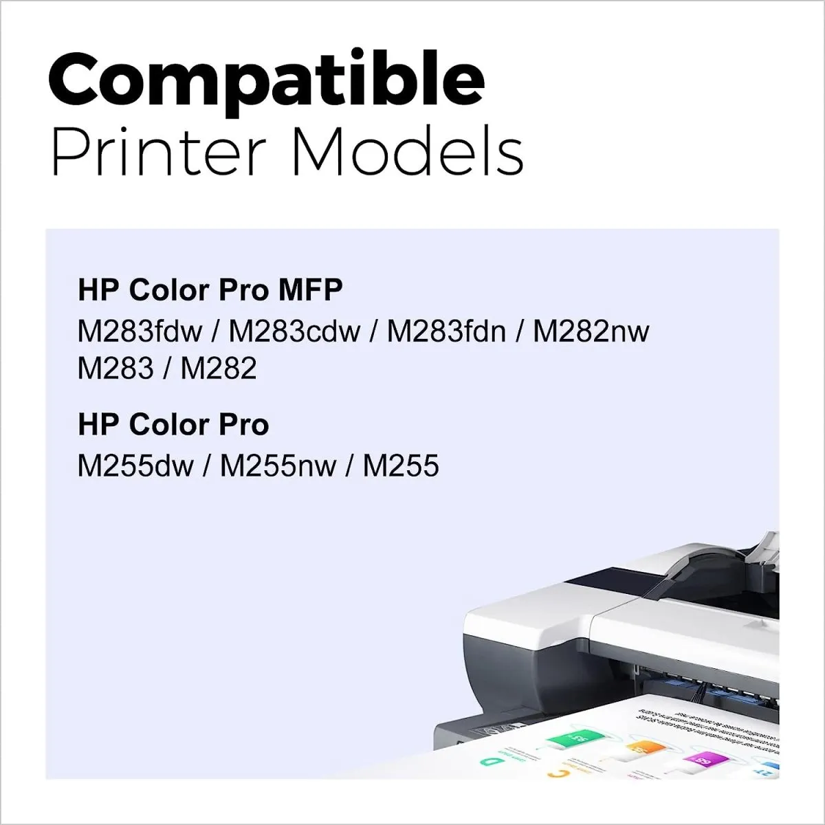 W2110X Compatible HP 206X Black Toner Cartridge 2-Pack