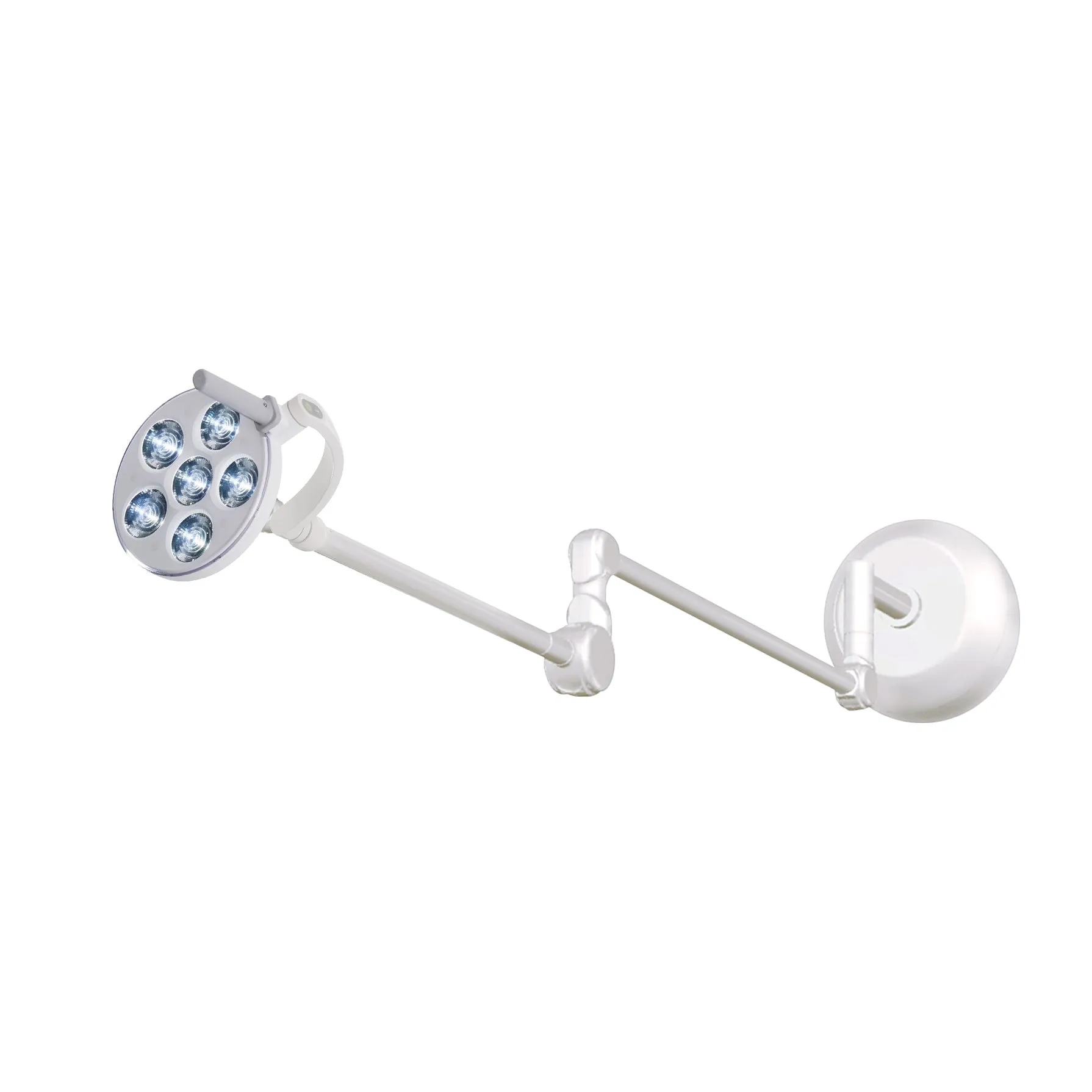 Waldmann D16275000, TRIANGO 60-3 W LED Medical Procedure Light, 60,000 lux, Wall Mounted, Dimming, Color Changing