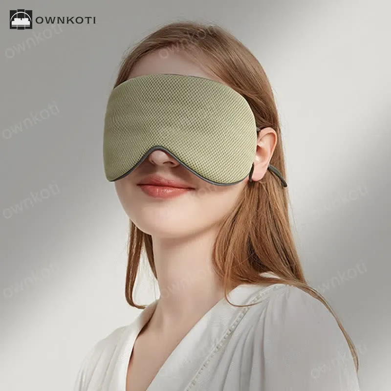 Warm and Cool Dual-sensing Blackout Sleep Eye Mask