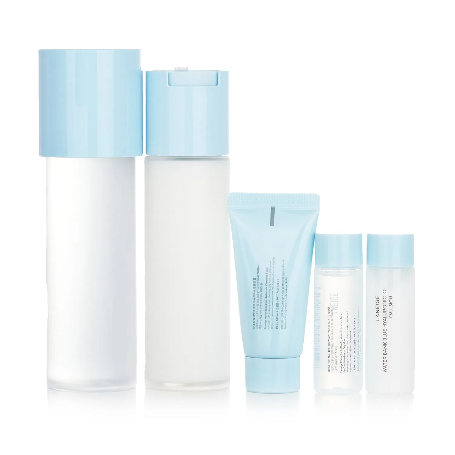 Water Bank Blue Hyaluronic 2 Step Essential Set (For Combination to Oily Skin)