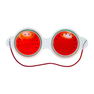 Watermelon Gel Hot and Cold Compress Eye Mask   Travel Bag