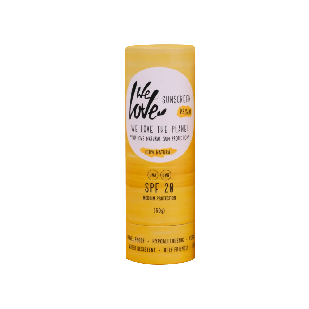 WE LOVE THE PLANET Sunscreen stick SPF20