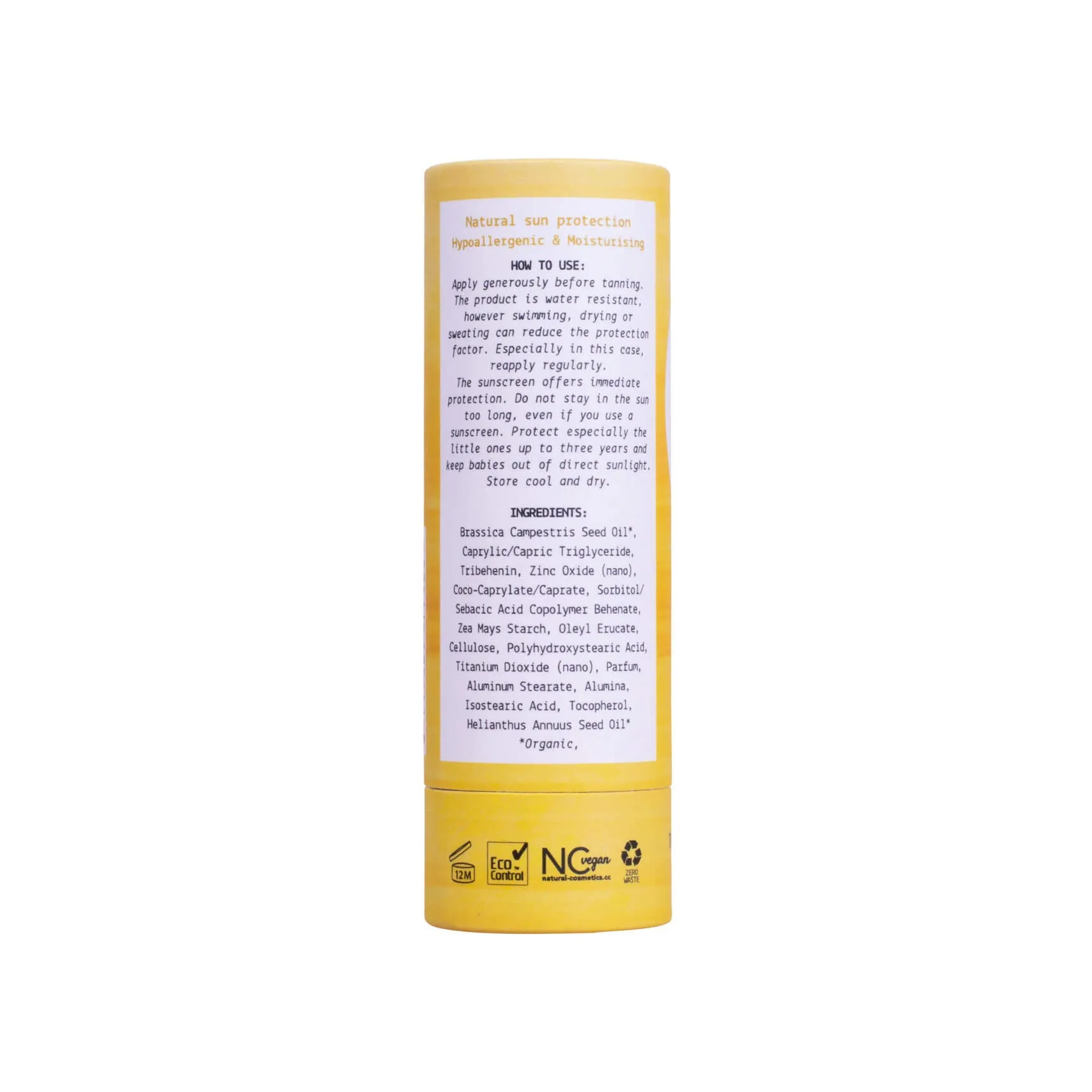 WE LOVE THE PLANET Sunscreen stick SPF20