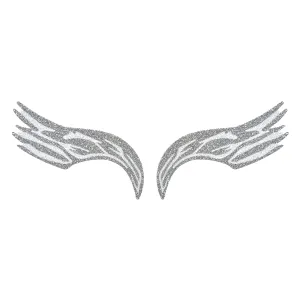 White Swan Eye Sticker