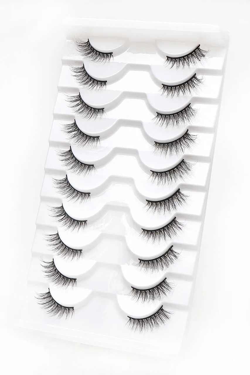 wispy False Eyelashes