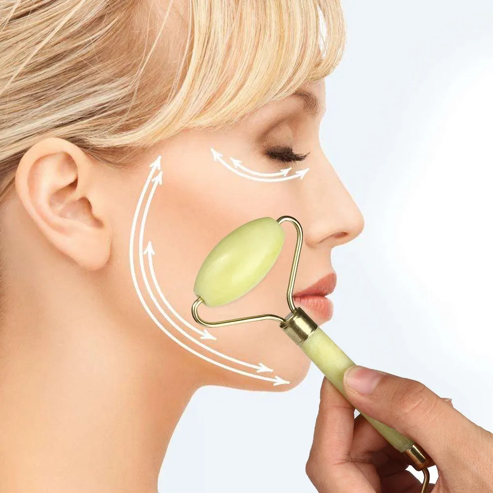Yellow Natural Facial Beauty Massage Tool