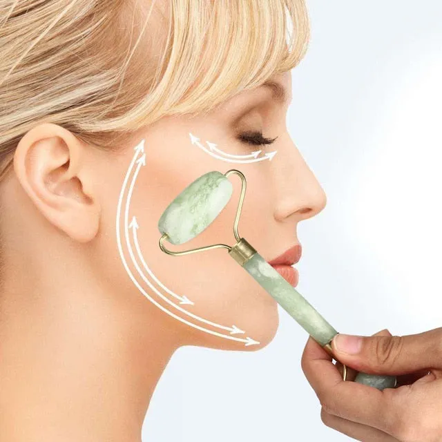 Yellow Natural Facial Beauty Massage Tool