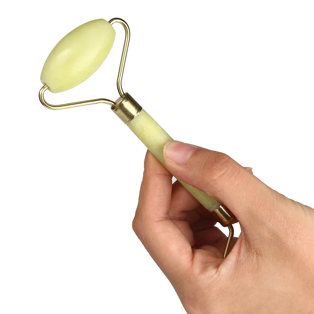 Yellow Natural Facial Beauty Massage Tool
