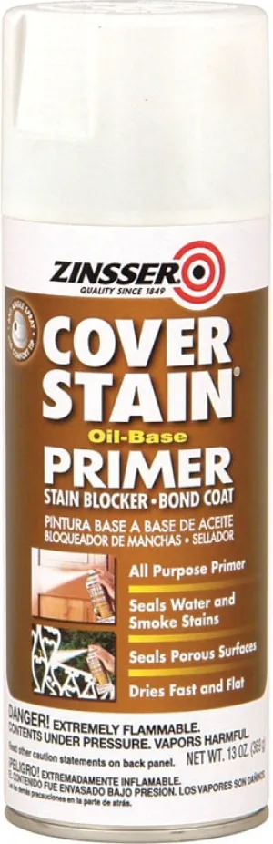 Zinsser 03608 Primer, White, 13 oz :CAN: QUANTITY: 1